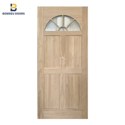 Porta in legno massello presospesa