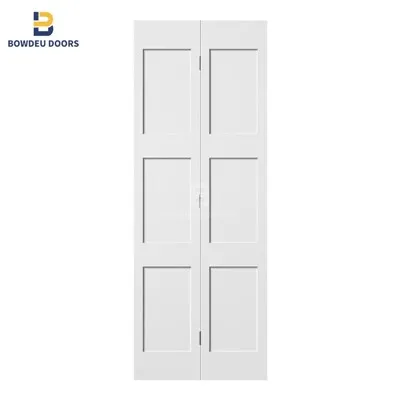 Porte dell'armadio bifoldo in legno